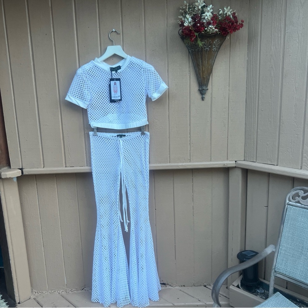 NWT Club Exx Dolls Kill Disco Flare
FISHNET Raver FISHNET Pants women's large